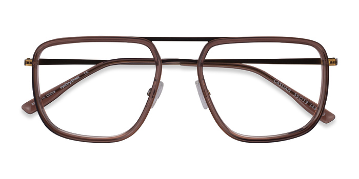 Brown Bronze Cassian -  Métal Lunettes de vue