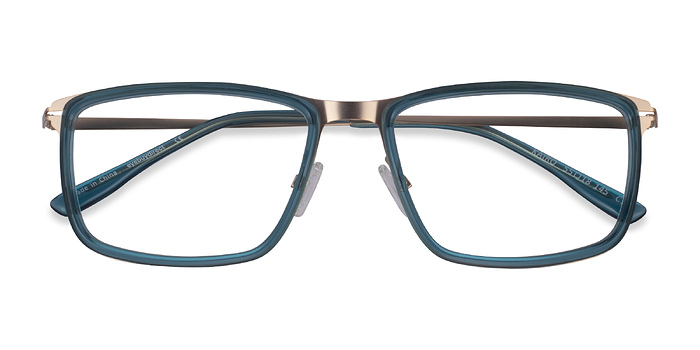 Teal  Gold Kairo -  Métal Lunettes de vue