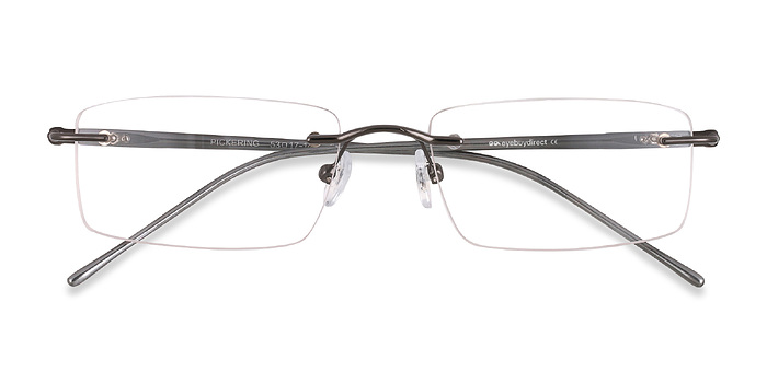 Gunmetal Pickering -  Légèreté Métal Lunettes de vue
