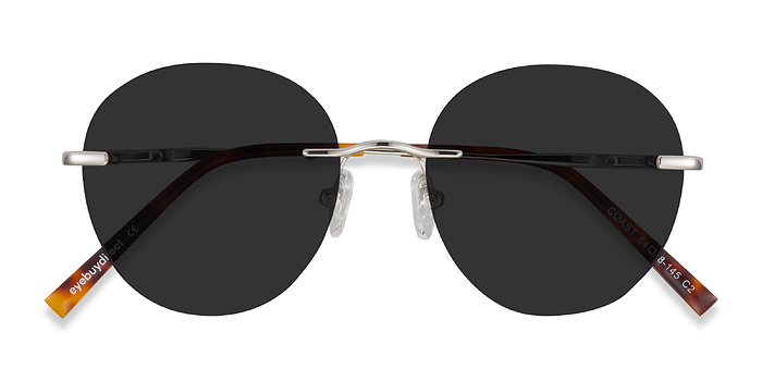 Argenté Coast -  Métal Lunettes de soleil