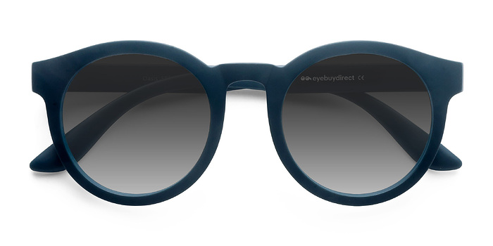 Matte Blue Oasis -  Plastique Lunettes de soleil