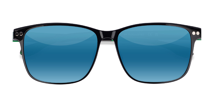 Shiny Black Verve -  Plastique Lunettes de soleil