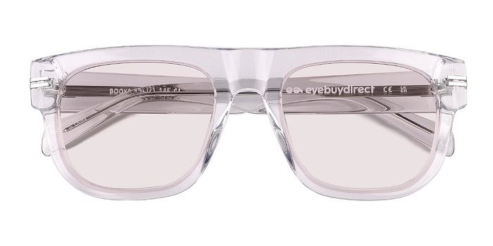 Clear Crystal Books -  Acétate Lunettes de soleil