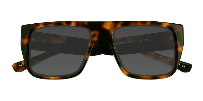 Brown Tortoise Audax -  Acétate Lunettes de soleil