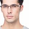 Fife Noir Métal Montures de lunettes de vue pour Hommes d'EyeBuyDirect
