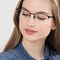 Paradox Noir Métal Montures de lunettes de vue pour Femmes d'EyeBuyDirect
