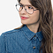 Ray-Ban RB6489 Aviator Noir Métal Montures de lunettes de vue pour Femmes d'EyeBuyDirect