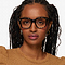 Vogue Eyewear VO5371 Écaille Noire Acétate Montures de lunettes de vue pour Femmes d'EyeBuyDirect