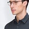 Calm Noir Métal Montures de lunettes de vue pour Hommes d'EyeBuyDirect
