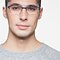 Cascade Bleu Métal Montures de lunettes de vue pour Hommes d'EyeBuyDirect