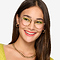 Wistful Café Métal Montures de lunettes de vue pour Femmes d'EyeBuyDirect