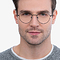 Inspire Noir Métal Montures de lunettes de vue pour Hommes d'EyeBuyDirect