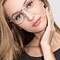 Thin Line Gunmetal Métal Montures de lunettes de vue pour Femmes d'EyeBuyDirect