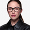 Allure Noir Acétate Montures de lunettes de vue pour Femmes d'EyeBuyDirect