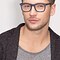 Montreal Matte Navy Acétate Montures de lunettes de vue pour Hommes d'EyeBuyDirect