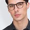 Neptune Brun Acétate Montures de lunettes de vue pour Hommes d'EyeBuyDirect