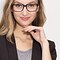 Edit Clear Gray Acétate Montures de lunettes de vue pour Femmes d'EyeBuyDirect