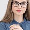 Oliver Bleu marine  Plastique Montures de lunettes de vue pour Femmes d'EyeBuyDirect