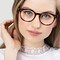 Achiever Brun Plastique Montures de lunettes de vue pour Femmes d'EyeBuyDirect