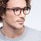 Heartbeat Brun Plastique Montures de lunettes de vue pour Hommes d'EyeBuyDirect