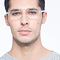 Versus Transparent Plastique Montures de lunettes de vue pour Hommes d'EyeBuyDirect