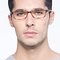 Versus Matte Tortoise Plastique Montures de lunettes de vue pour Hommes d'EyeBuyDirect