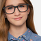 Little Bristol Noir Acétate Montures de lunettes de vue pour Femmes d'EyeBuyDirect