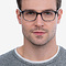 Collective Gris Acétate Montures de lunettes de vue pour Hommes d'EyeBuyDirect
