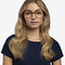 Tompkins Clear Brown Acétate Montures de lunettes de vue pour Femmes d'EyeBuyDirect
