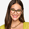 Dotti Tortoise Gold Métal Montures de lunettes de vue pour Femmes d'EyeBuyDirect