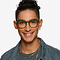 Persea Vert Plastique Montures de lunettes de vue pour Hommes d'EyeBuyDirect