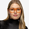 Meditate Crystal Orange Acétate Montures de lunettes de vue pour Femmes d'EyeBuyDirect