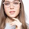 Miyoshi Sand Plastic-metal Montures de lunettes de vue pour Femmes d'EyeBuyDirect