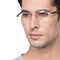 Fragment Silver Brown Wood-texture Montures de lunettes de vue pour Hommes d'EyeBuyDirect