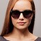 Zoe Noir Acétate Soleil de Lunette de vue pour Femmes d'EyeBuyDirect