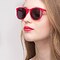Audio Rouge Acétate Soleil de Lunette de vue pour Femmes d'EyeBuyDirect