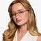 Scottie Bronze Titanium Montures de lunettes de vue pour Femmes d'EyeBuyDirect