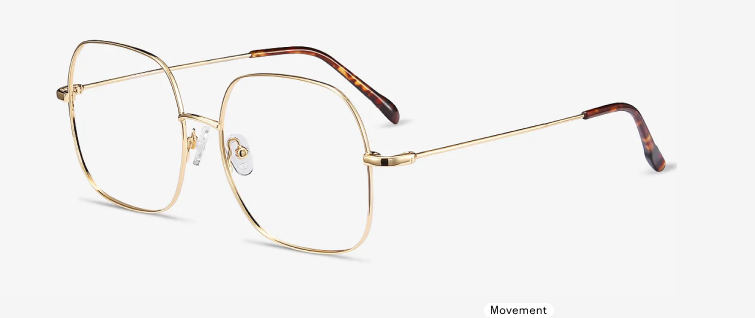 Lunettes de soleil carrées de prescription