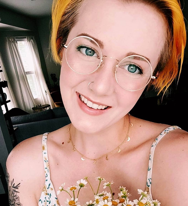 Bronze-Round-Eyeglasses for Women