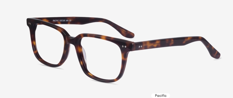 Lunettes rectangulaires