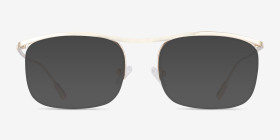 Zylo Doré Titanium Montures de lunettes de vue d'EyeBuyDirect, with Tinted Lenses