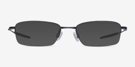 Oakley OX3133 Polished Black Métal Montures de lunettes de vue d'EyeBuyDirect, with Tinted Lenses