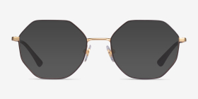 Vogue Eyewear VO4094 Doré Métal Montures de lunettes de vue d'EyeBuyDirect, with Tinted Lenses