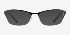 Vogue Eyewear VO4057B Black Silver Métal Montures de lunettes de vue d'EyeBuyDirect, with Tinted Lenses