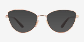 Vogue Eyewear VO4285 Or rose Métal Montures de lunettes de vue d'EyeBuyDirect, with Tinted Lenses