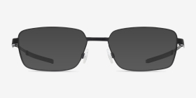 Oakley Foil RQ Satin Black Métal Montures de lunettes de vue d'EyeBuyDirect, with Tinted Lenses