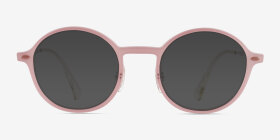Ray-Ban RB7087 Lightray Rose Plastique Montures de lunettes de vue d'EyeBuyDirect, with Tinted Lenses