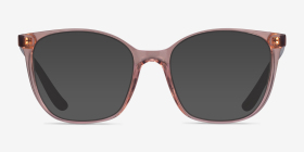 Vogue Eyewear VO5356 Transparent Beige Plastique Montures de lunettes de vue d'EyeBuyDirect, with Tinted Lenses