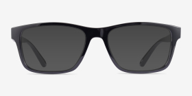 ARNETTE Fakie Noir Plastique Montures de lunettes de vue d'EyeBuyDirect, with Tinted Lenses