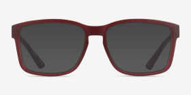 ARNETTE Dirkk Matte Red Plastique Montures de lunettes de vue d'EyeBuyDirect, with Tinted Lenses